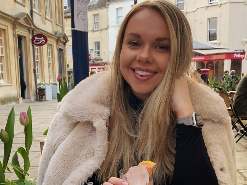 Ruby Chamberlain smiling
