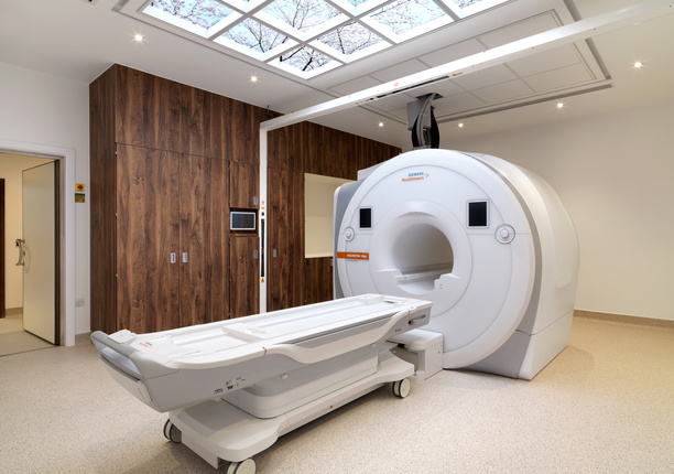 An image of the 3T MRI Scanner in place at The London Clinic
