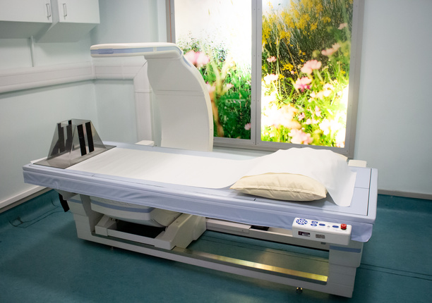 An image of the Horizon DEXA scan, in place at The London Clinic