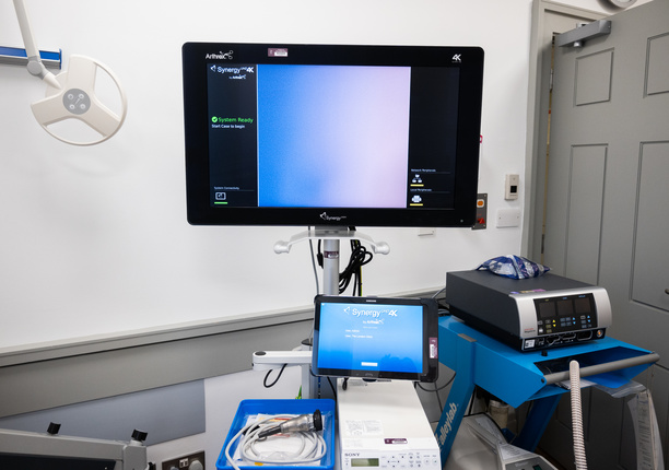 An image of the hysteroscopy machine