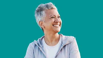 An image of a happy person