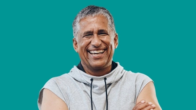 An image of a happy person