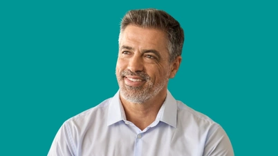 An image of a happy person
