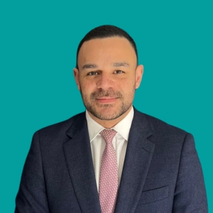 A headshot of Ricky McKinson, a member of the consultant relationship team at The London Clinic