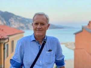 A photograph of Geoff Newton