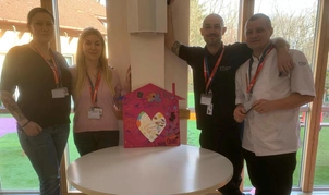 Staff at the event
