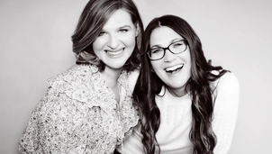 Kate and Sarah from The Bra Sisters.