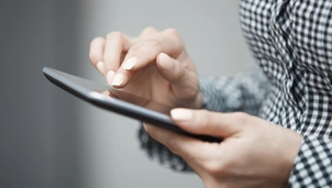 woman using phone