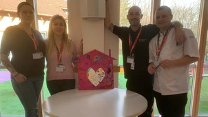 Staff at the event