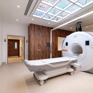 An image of an MRI scanner